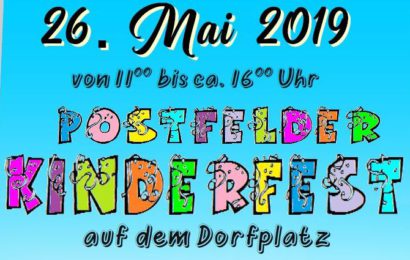 Kinderfest am 26. Mai 2019